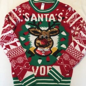 Ugly Christmas sweater- Santa’s favorite:)